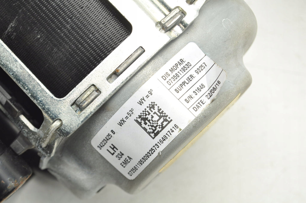FIAT 500X SEAT BELT LEFT REAR 2 ROW 07356119530