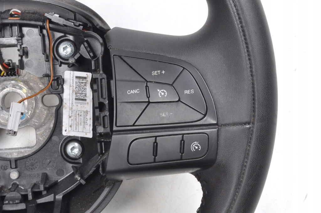 FIAT 500X STEERING WHEEL LEATHER MULTIFUNCTION 07356348910