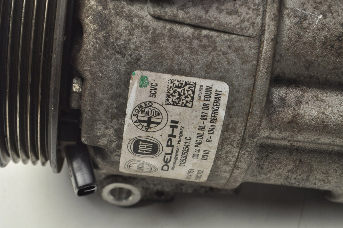 FIAT PANDA III PUNTO TIPO 500L 1.4 95 KM AIR CONDITIONING COMPRESSOR 51883102
