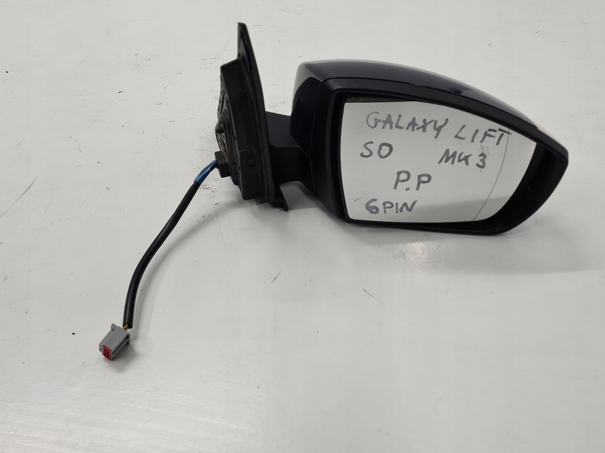 FORD GALAXY MK3 LIFT MIRROR RIGHT 6PIN SO ENGLISH