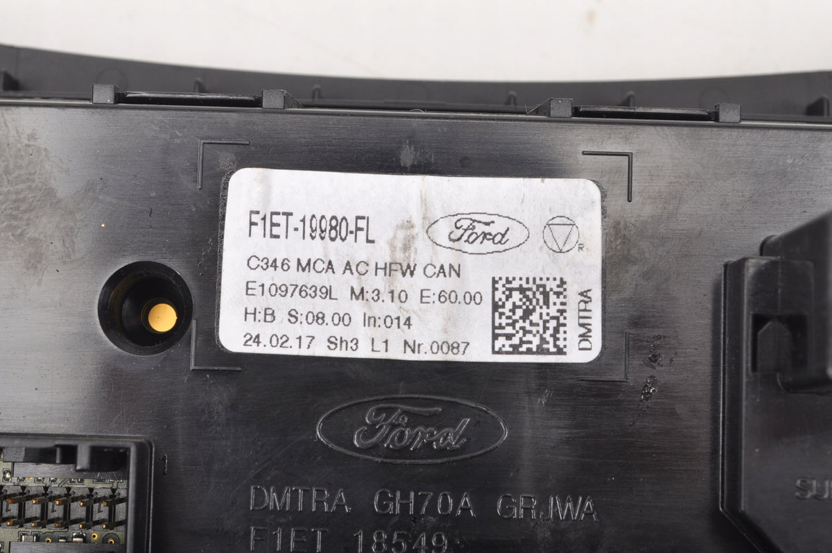FORD GRAND C-MAX II AIR CONDITIONING PANEL