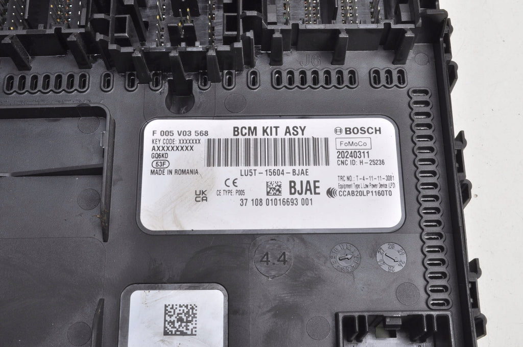 FORD PUMA MK2 1.0 COMPUTER MODULE DRIVER BCM LU5T-15604-BJAE