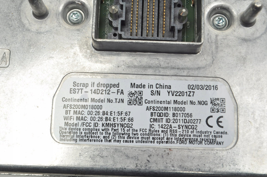 FORD S-MAX MK2 MK5 CONTROLLER NAVIGATION MODULE ES7T-14D212-FA
