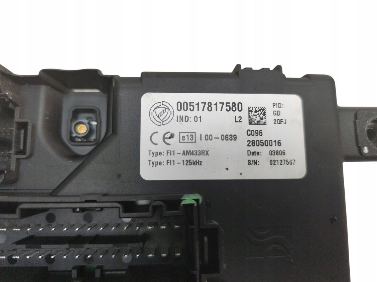 FUSE BOX BSI FIAT GRANDE PUNTO (2005-2012) 00517817580