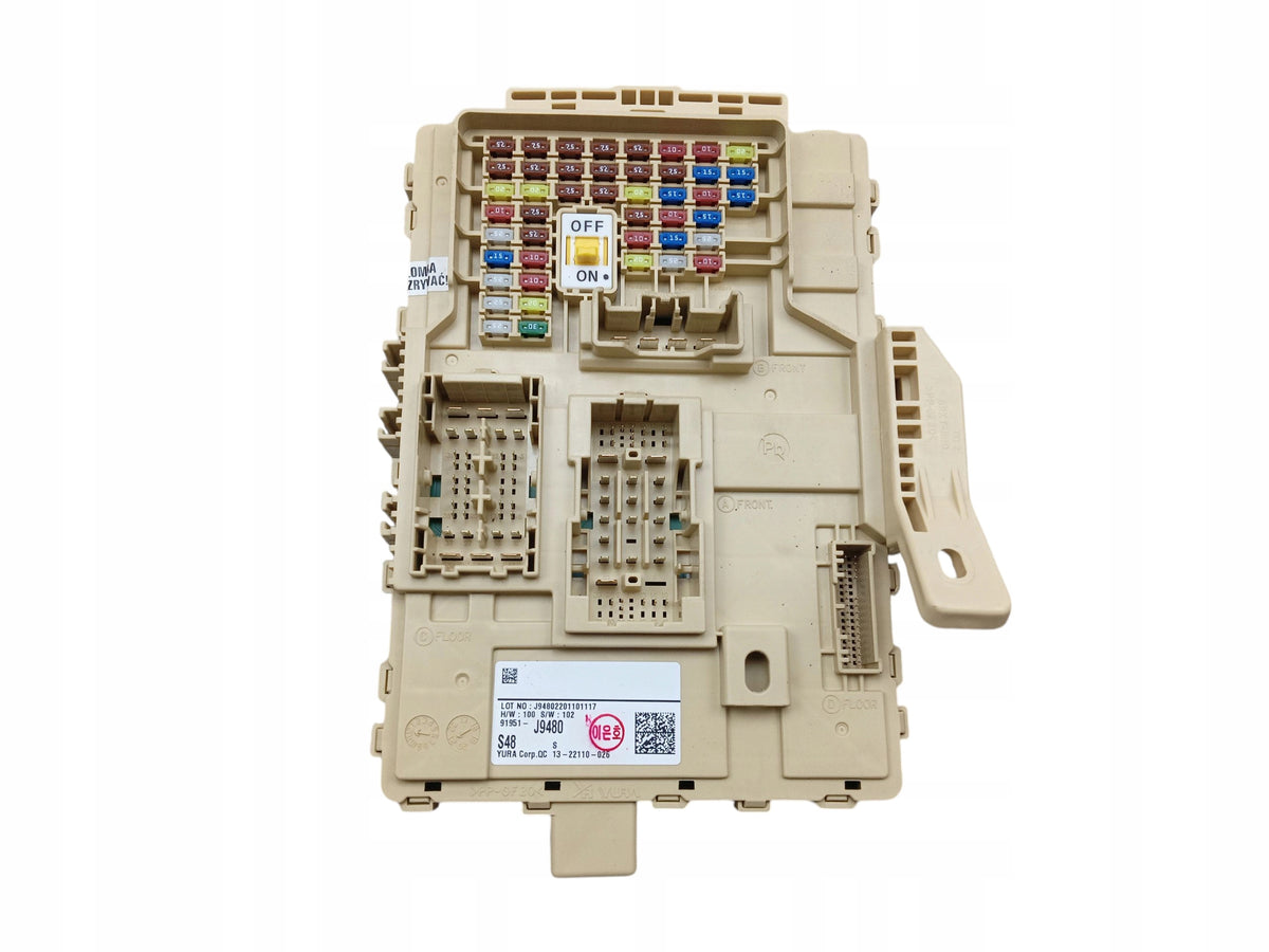 FUSE BOX BSI MODULE HYUNDAI KONA I 91951-J9480