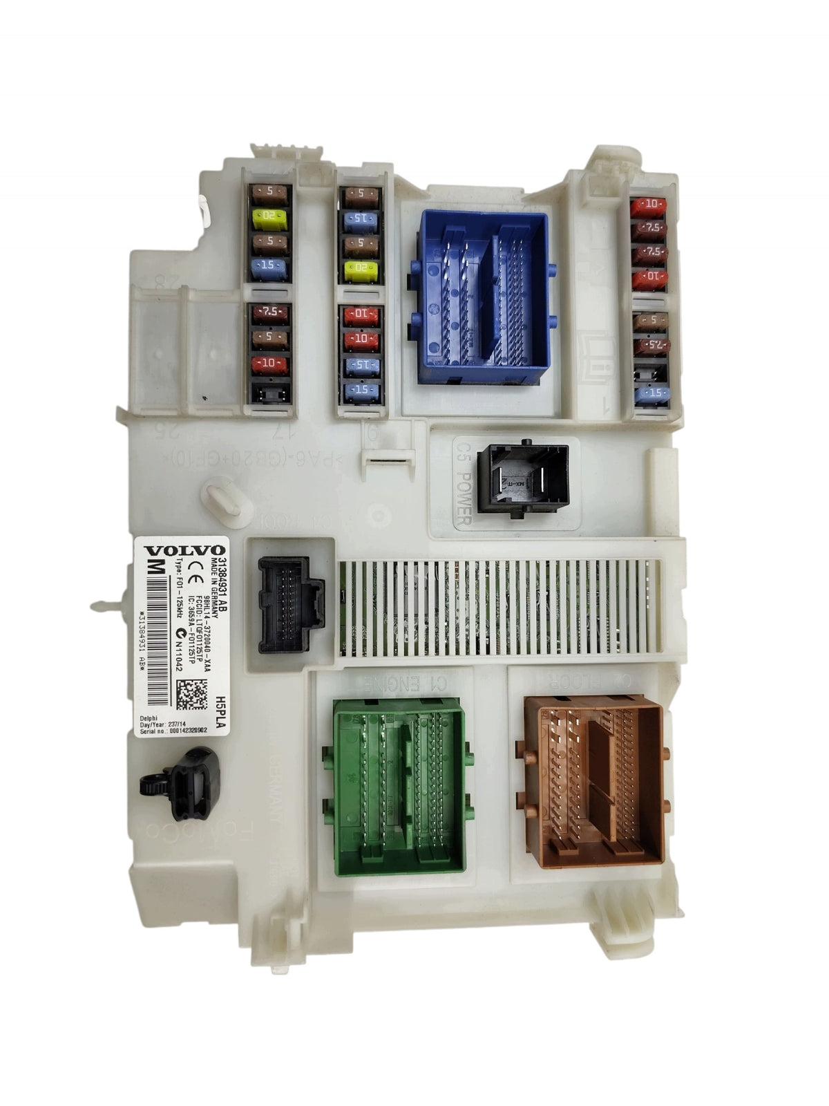FUSE BOX MODULE BSI VOLVO XC60 AND S60 II V60 S80 II 31384931AB
