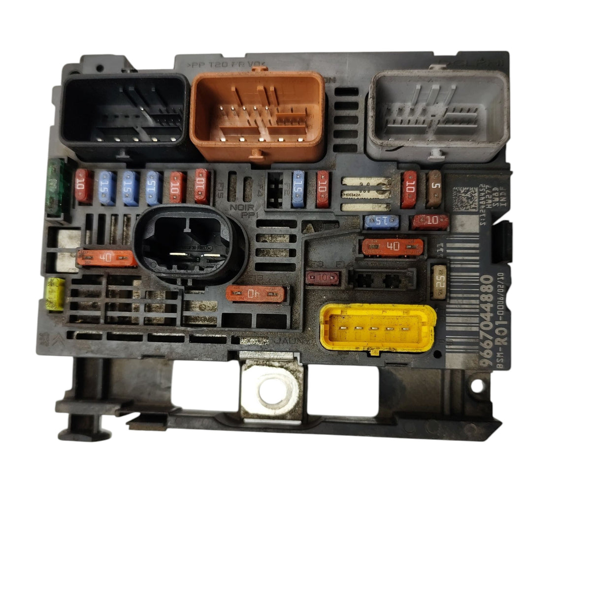 FUSE BOX MODULE BSM CITROEN C4 PICASSO AND C5 X7 9667044880 R01