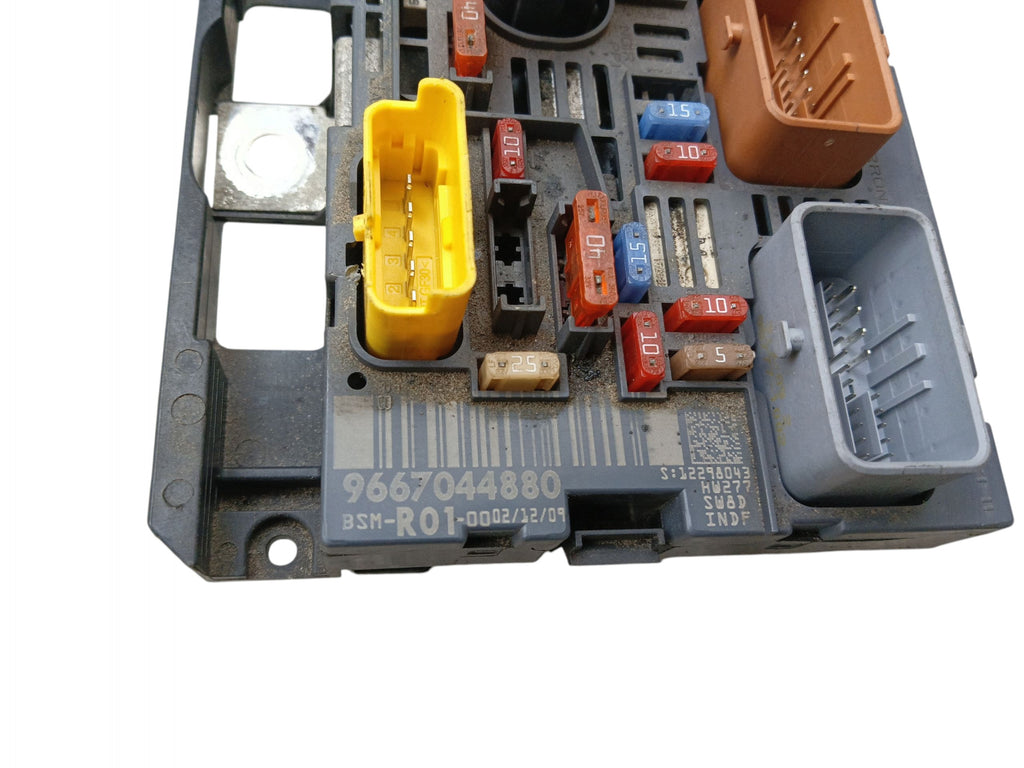 FUSE BOX MODULE BSM CITROEN C4 PICASSO I 9667044880 R01