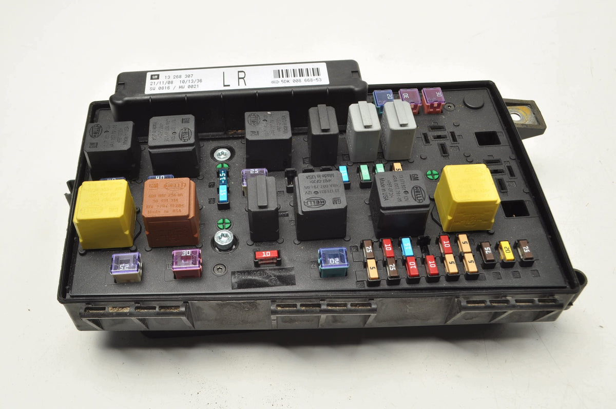 FUSE BOX OPEL ASTRA H III ZAFIRA B 13268307 HB 3D