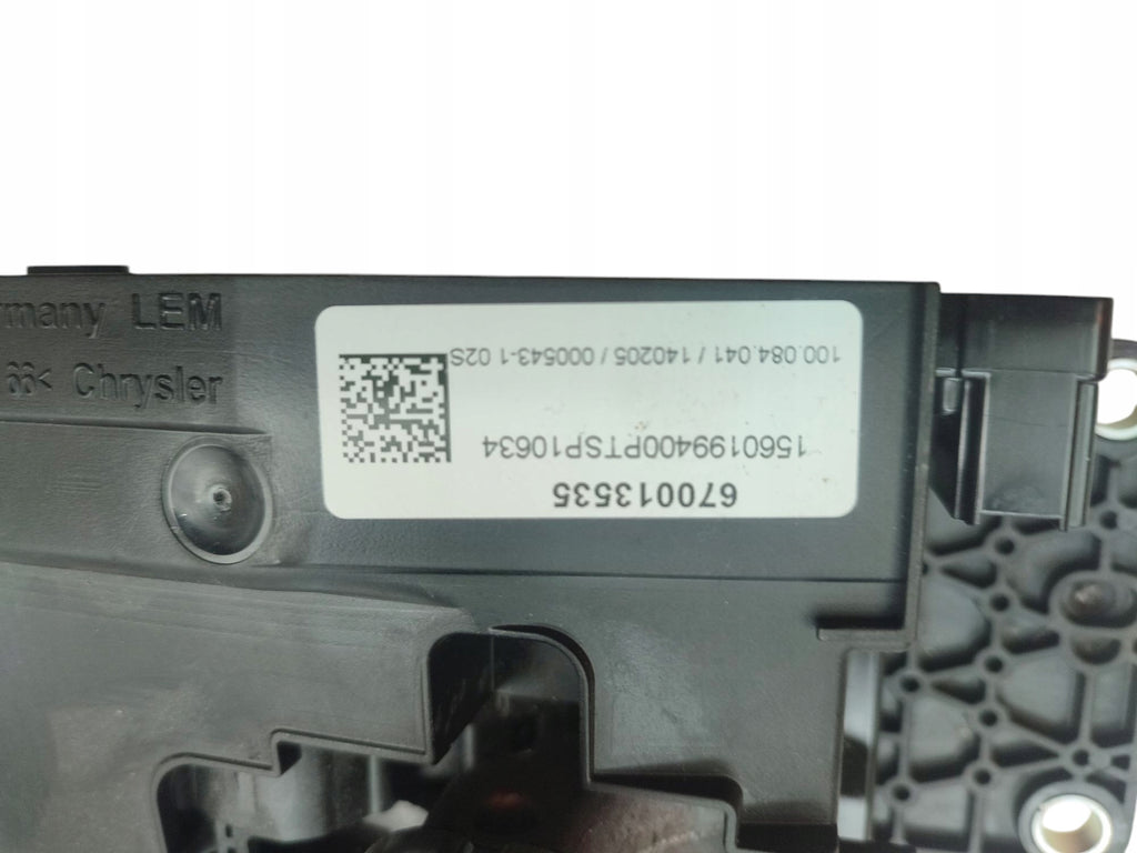 GEAR SELECTOR AUTOMATIC MASERATI GHIBLI III QUATTROPORTE VI 670013535 RHD