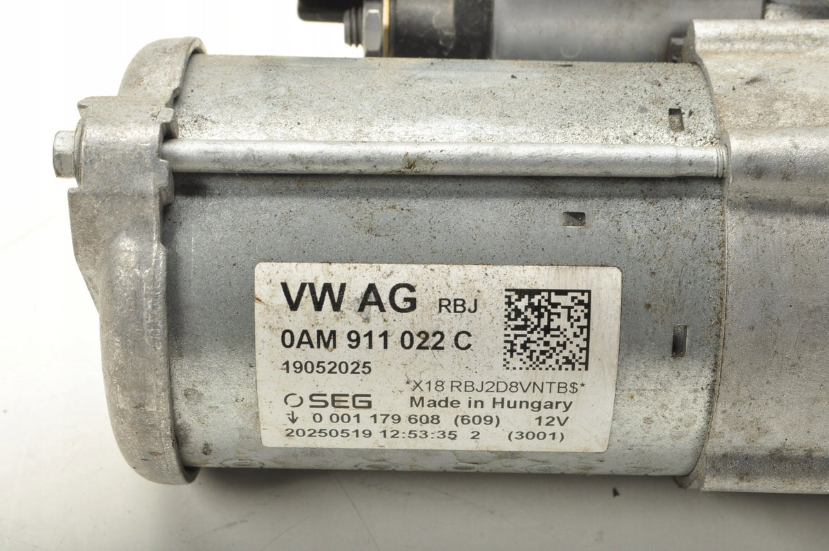 GOLF VIII AUDI A3 8Y T-ROC FABIA IV KAMIQ STARTER 0AM911022C