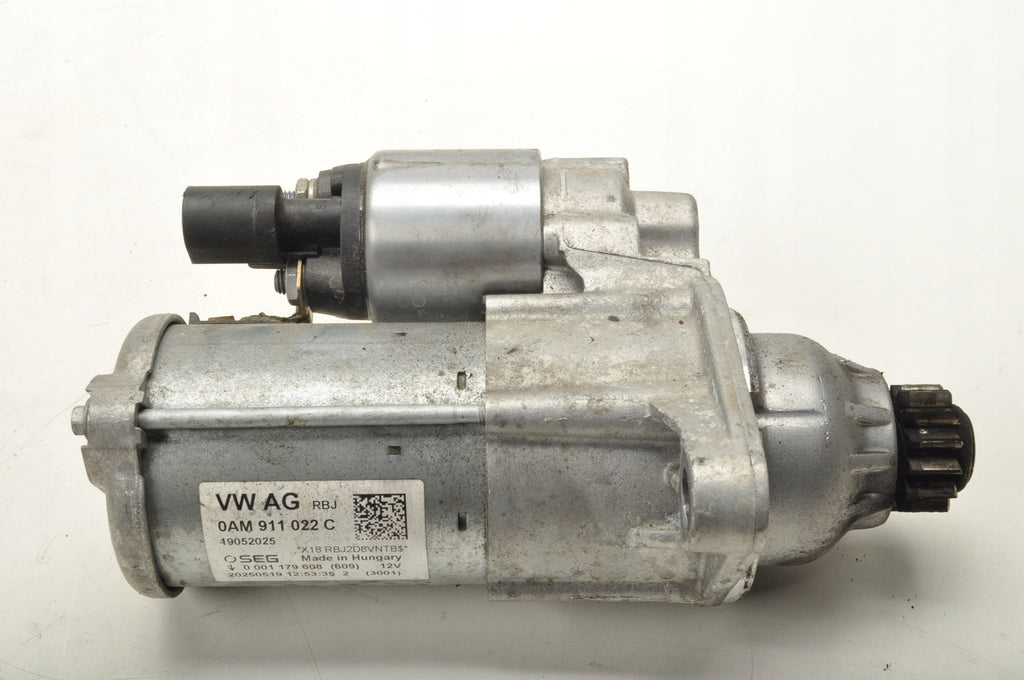 GOLF VIII AUDI A3 8Y T-ROC FABIA IV KAMIQ STARTER 0AM911022C