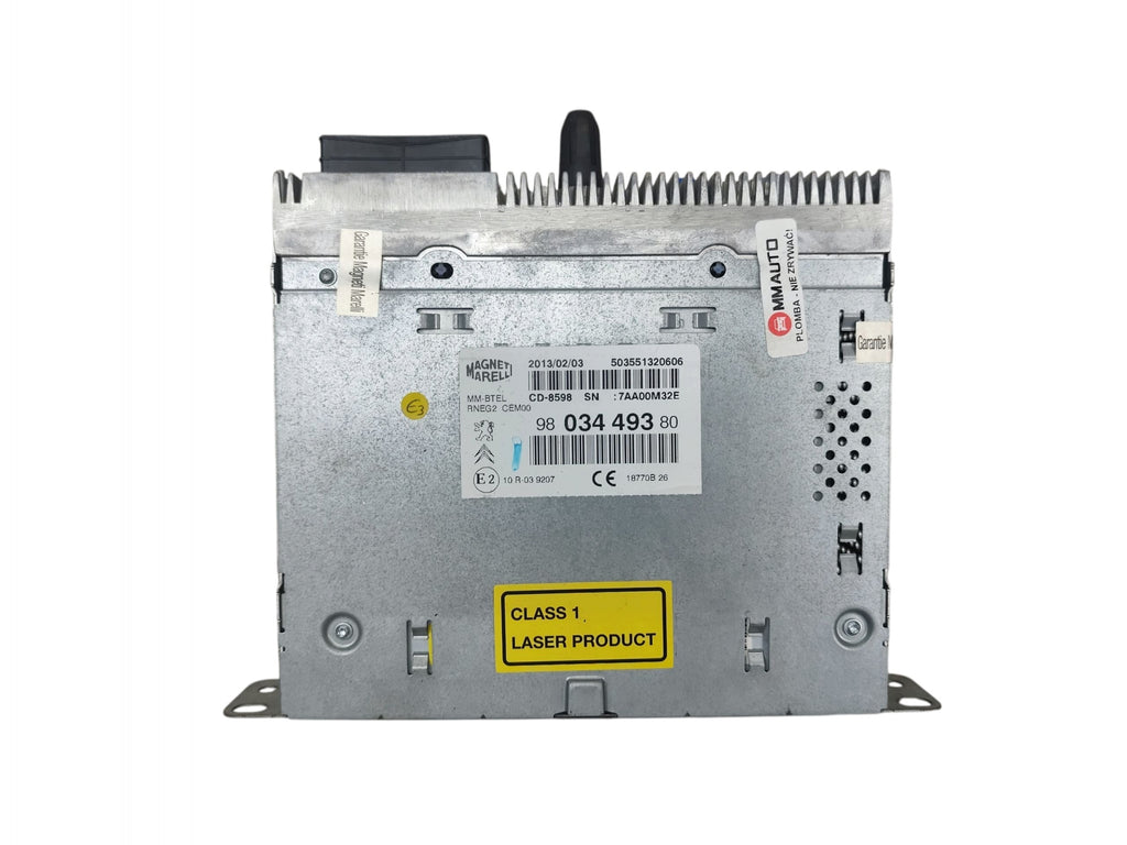 GPS NAVIGATION READER PEUGEOT 508 AND (2010-2014) 9803449380