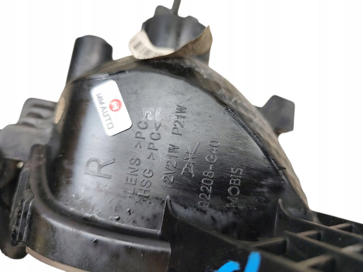 HALOGEN RIGHT FRONT HYUNDAI I30 III (2016-2018) 92208-G40