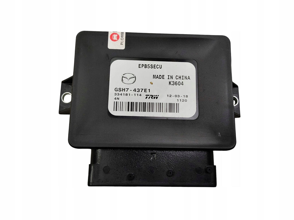 HANDBRAKE CONTROLLER MODULE MAZDA 6 III GJ/GL GSH7-437E1