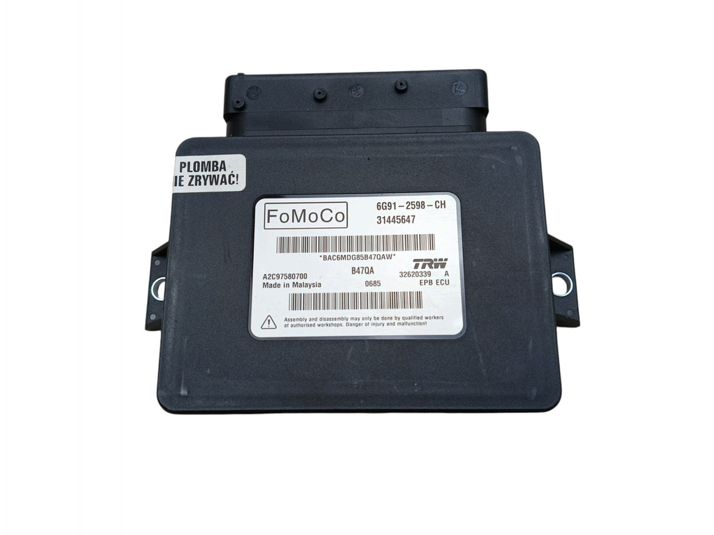HANDBRAKE MODULE VOLVO V60 AND S60 II XC60 AND LIFT 31445647