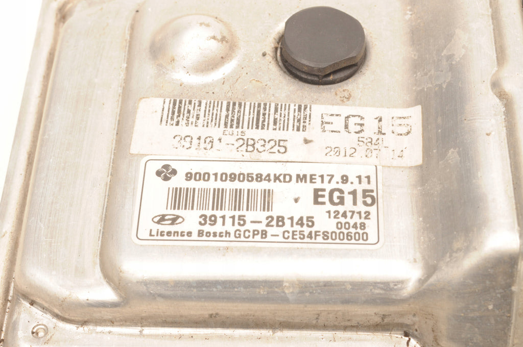 HYUNDAI I20 1.4 16V 101KM COMPUTER ENGINE DRIVER 39115-2B145