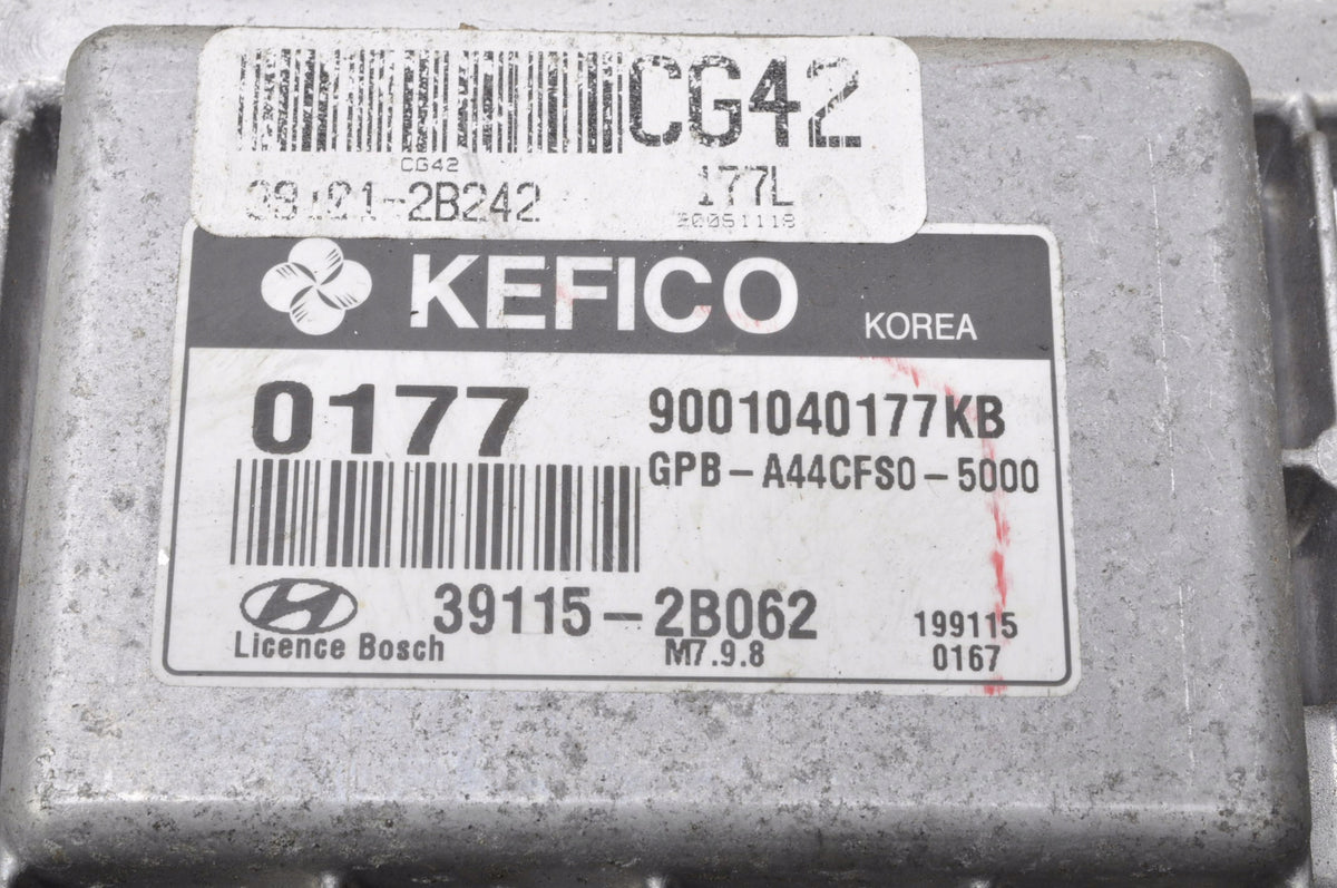 HYUNDAI I20 1.4 16V ENGINE CONTROLLER 39115-2B062