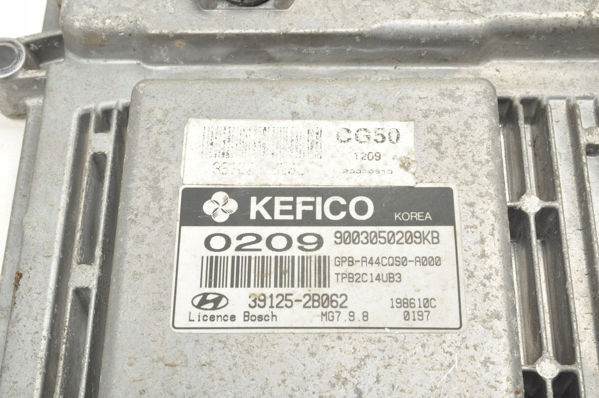 HYUNDAI I20 I30 1.4 16V 101KM COMPUTER ENGINE DRIVER 39125-2B062