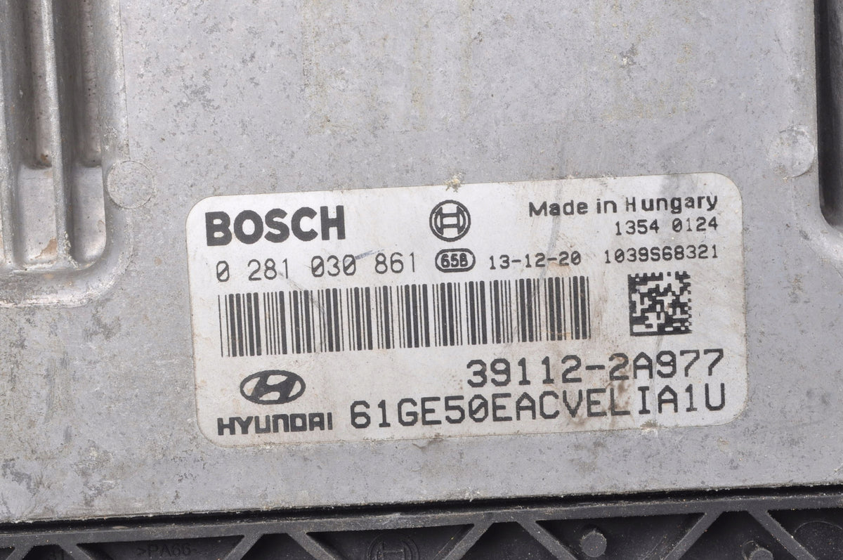 HYUNDAI I30 II 1.6 CDTI 110HP COMPUTER ENGINE DRIVER 39112-2A977