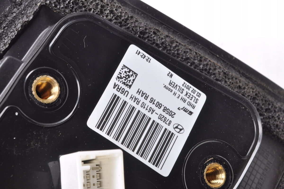 HYUNDAI I30 II MIRROR RIGHT ELECTRIC 5 PIN ENGLISH