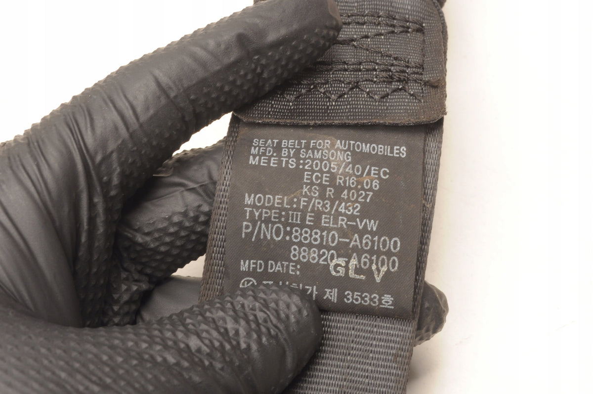 HYUNDAI I30 II SEAT BELT LEFT FRONT 88810-A6100 HB 5D