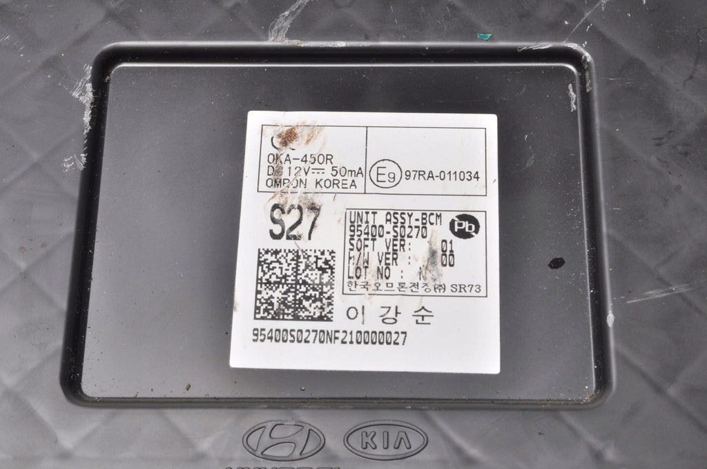 HYUNDAI I30 III MODULE DRIVER ASSY 95400-S0270