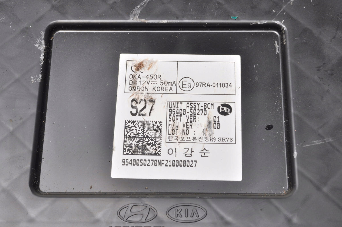 HYUNDAI I30 III MODULE DRIVER ASSY 95400-S0270