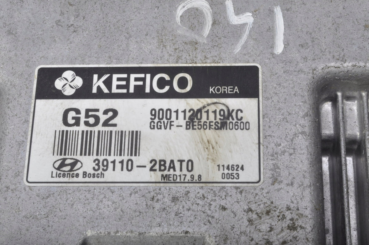 HYUNDAI I40 1.6GDI ENGINE CONTROLLER 39110-2BAT0