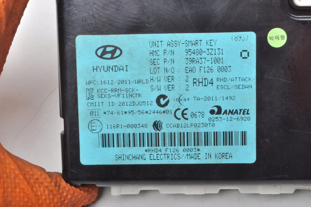 HYUNDAI I40 KEYLESS RELAY MODULE 95480-3Z131