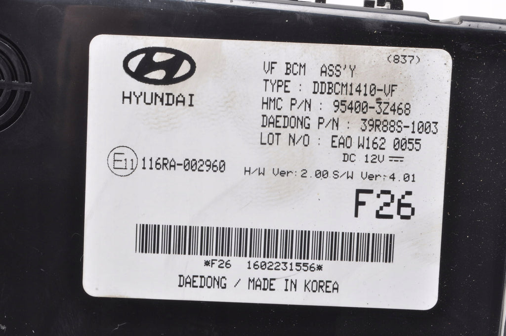 HYUNDAI I40 MODULE DRIVER 95400-3Z468