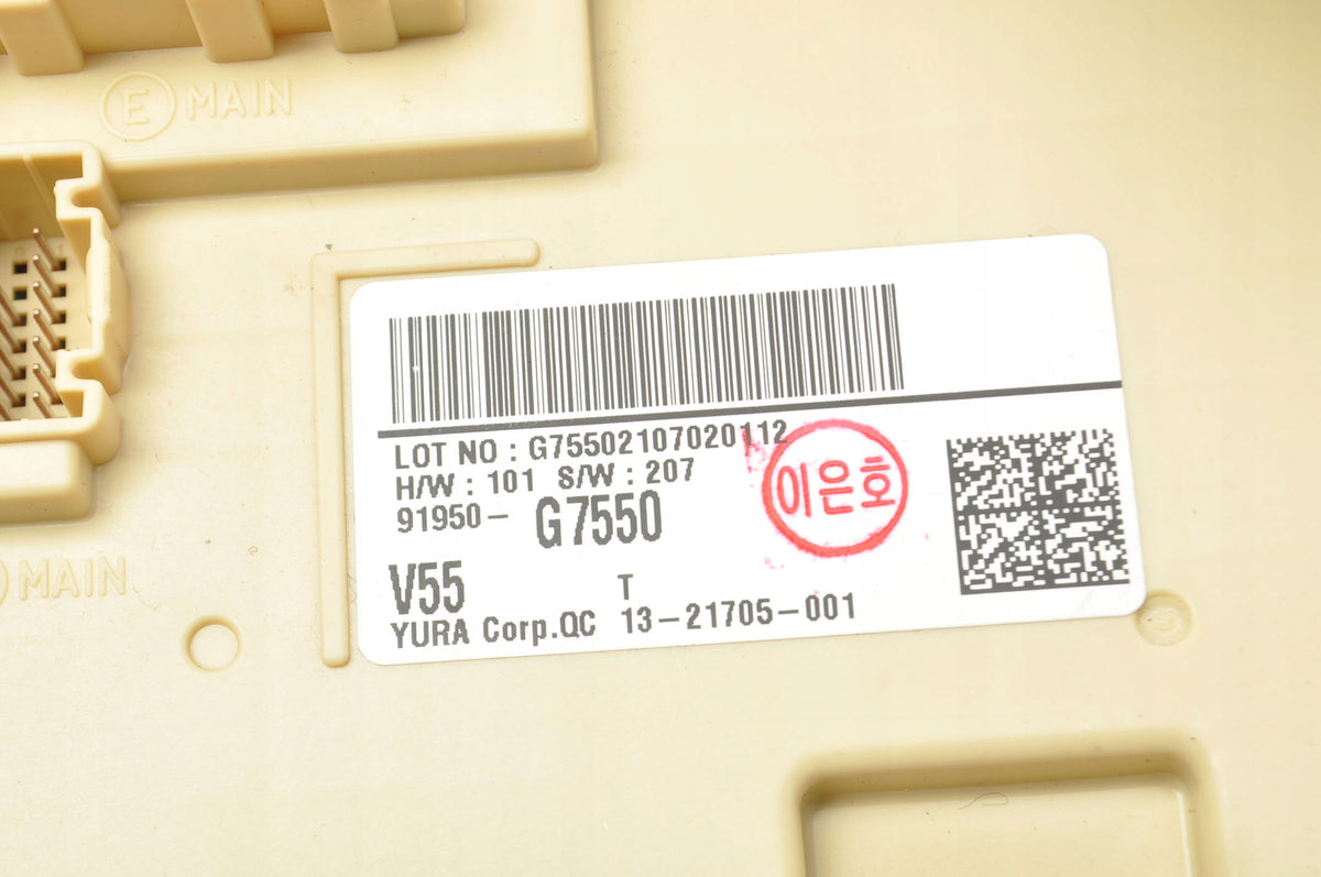 HYUNDAI IONIQ FUSE BOX 91950-G7550