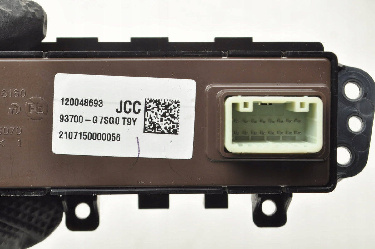 HYUNDAI IONIQ SWITCH PANEL 93700-G7SG0T9Y