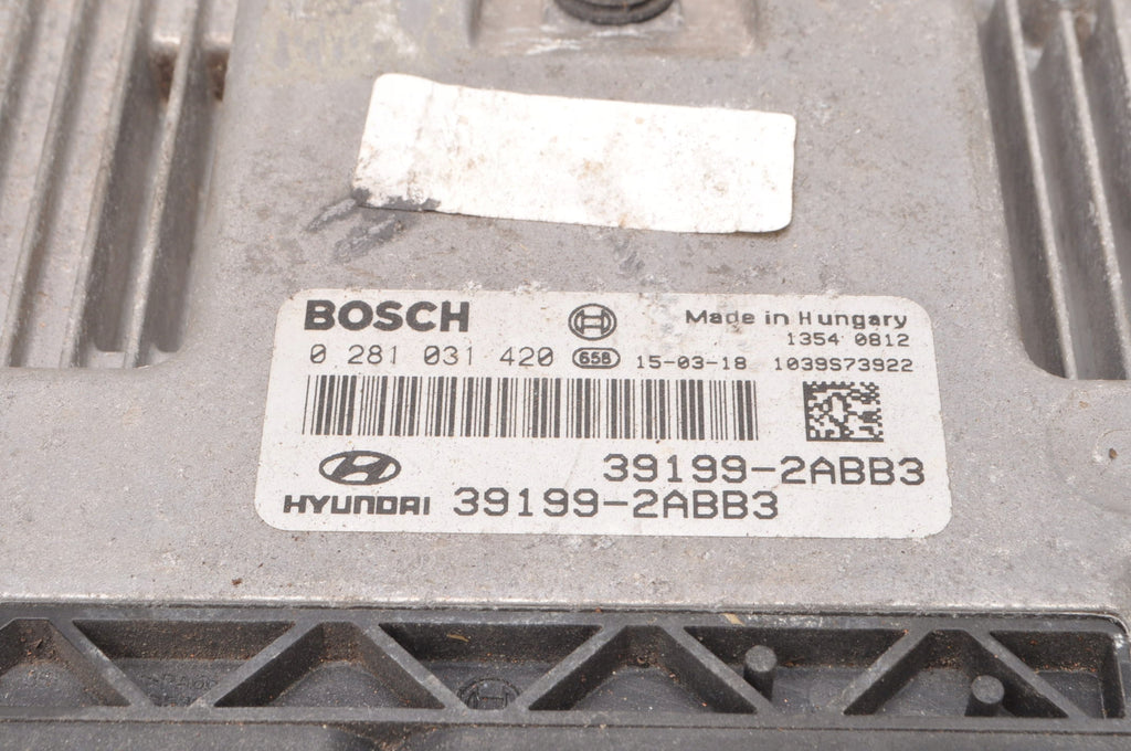 HYUNDAI IX35 1.7 CRDI COMPUTER ENGINE DRIVER 39199-2ABB3