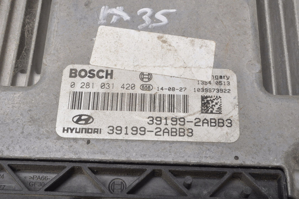 HYUNDAI IX35 1.7 CRDI COMPUTER ENGINE DRIVER 39199-2ABB3