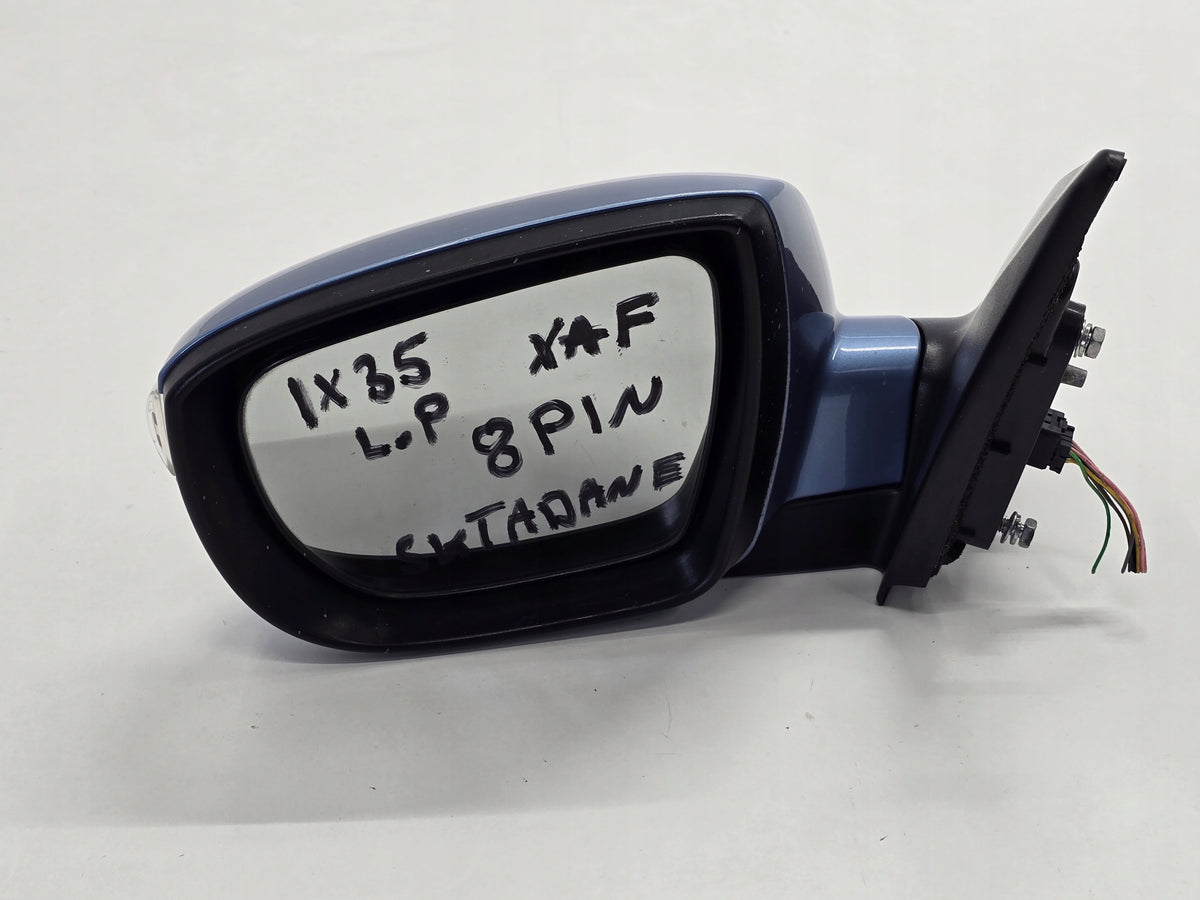 HYUNDAI IX35 12R MIRROR LEFT 8PIN XAF ANGLIK UK