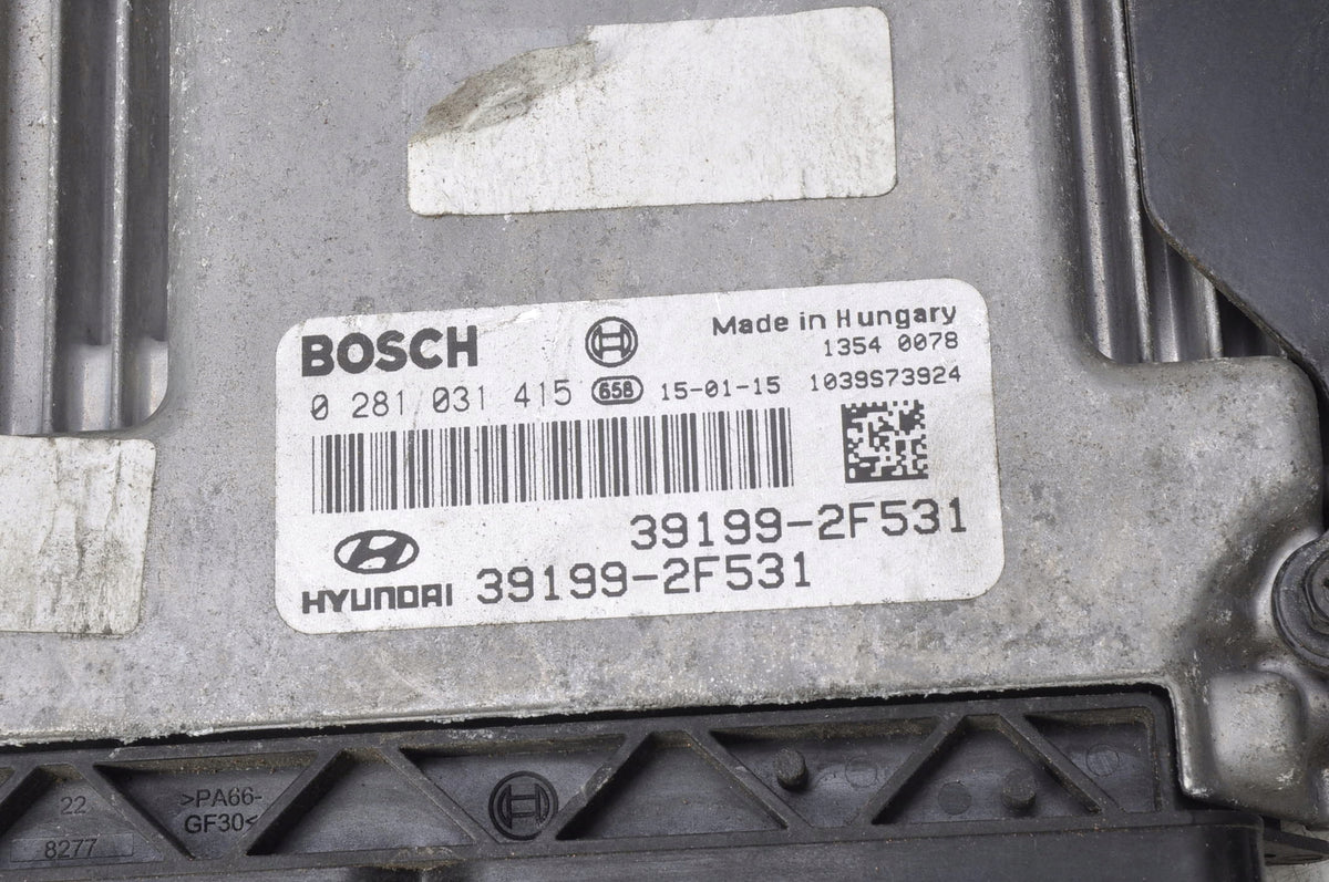 HYUNDAI IX35 2.0 CRDI COMPUTER ENGINE DRIVER 39199-2F531 0281031415