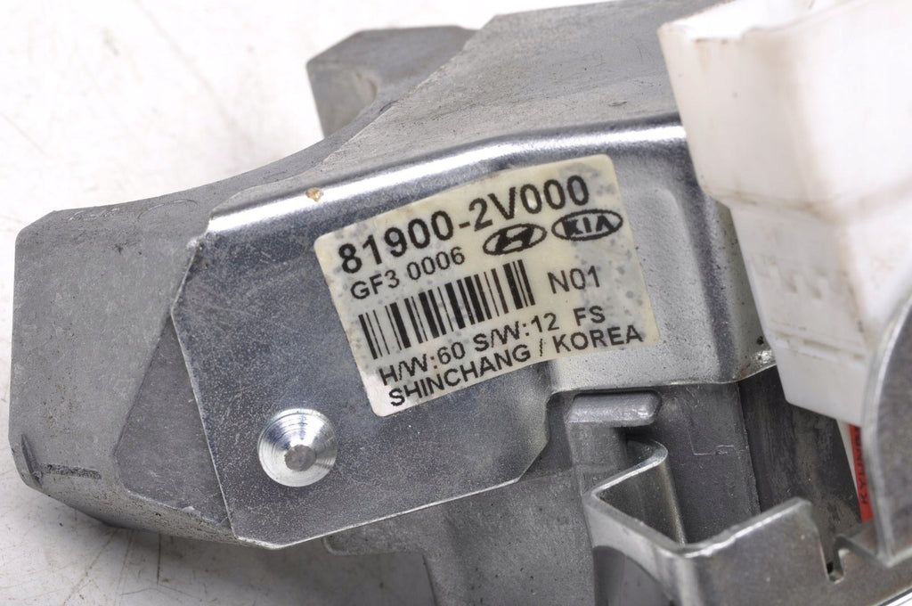 HYUNDAI VELOSTER AND STEERING WHEEL LOCK 81900-2V000