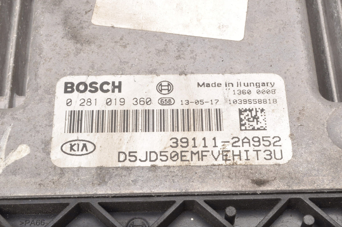 I30 II KIA CEED II 1.6 CDTI 128HP COMPUTER ENGINE DRIVER 39111-2A952