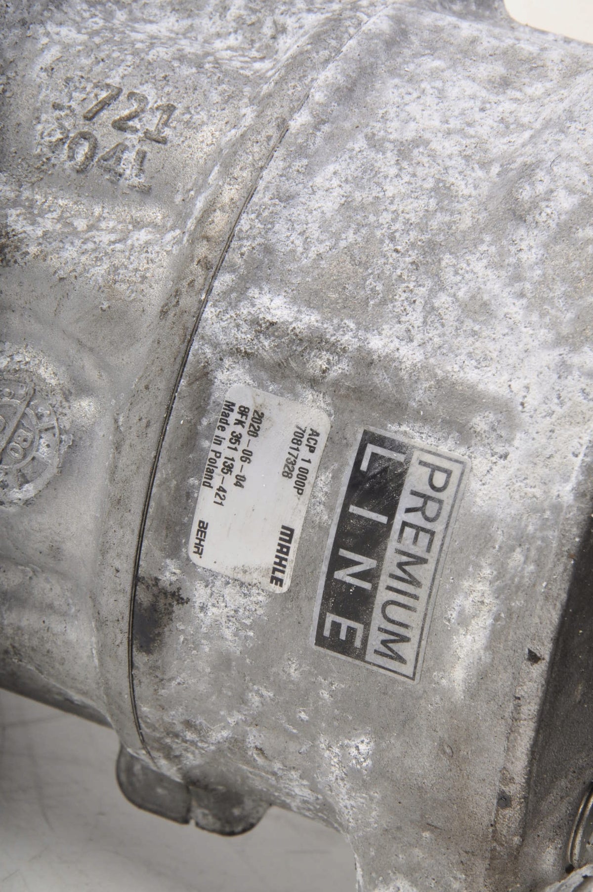IBIZA IV 1.6 TDI AIR CONDITIONING COMPRESSOR 8FK351135