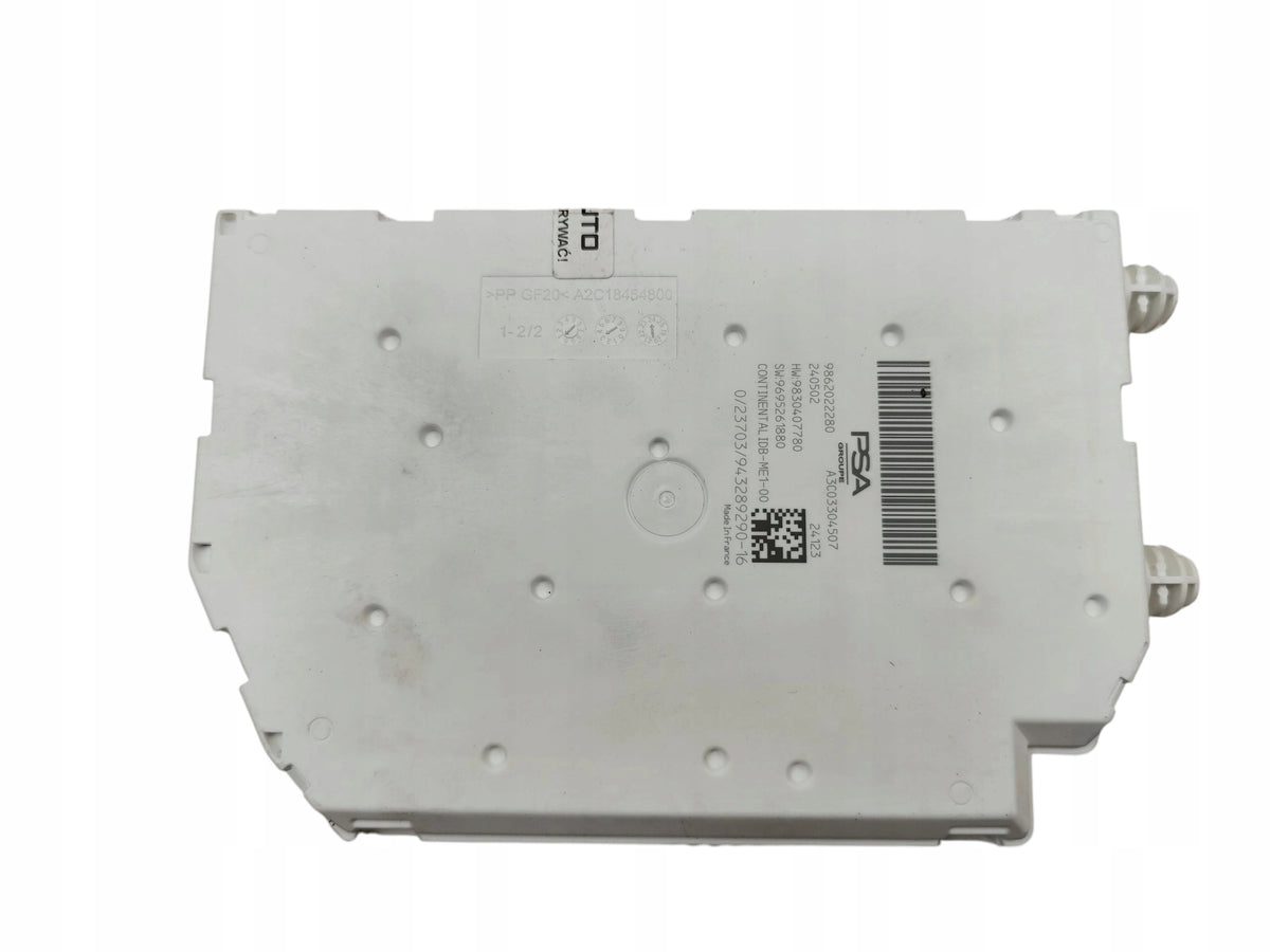 IDB COMFORT CONTROLLER MODULE PEUGEOT 3008 III 5008 III 9862022280
