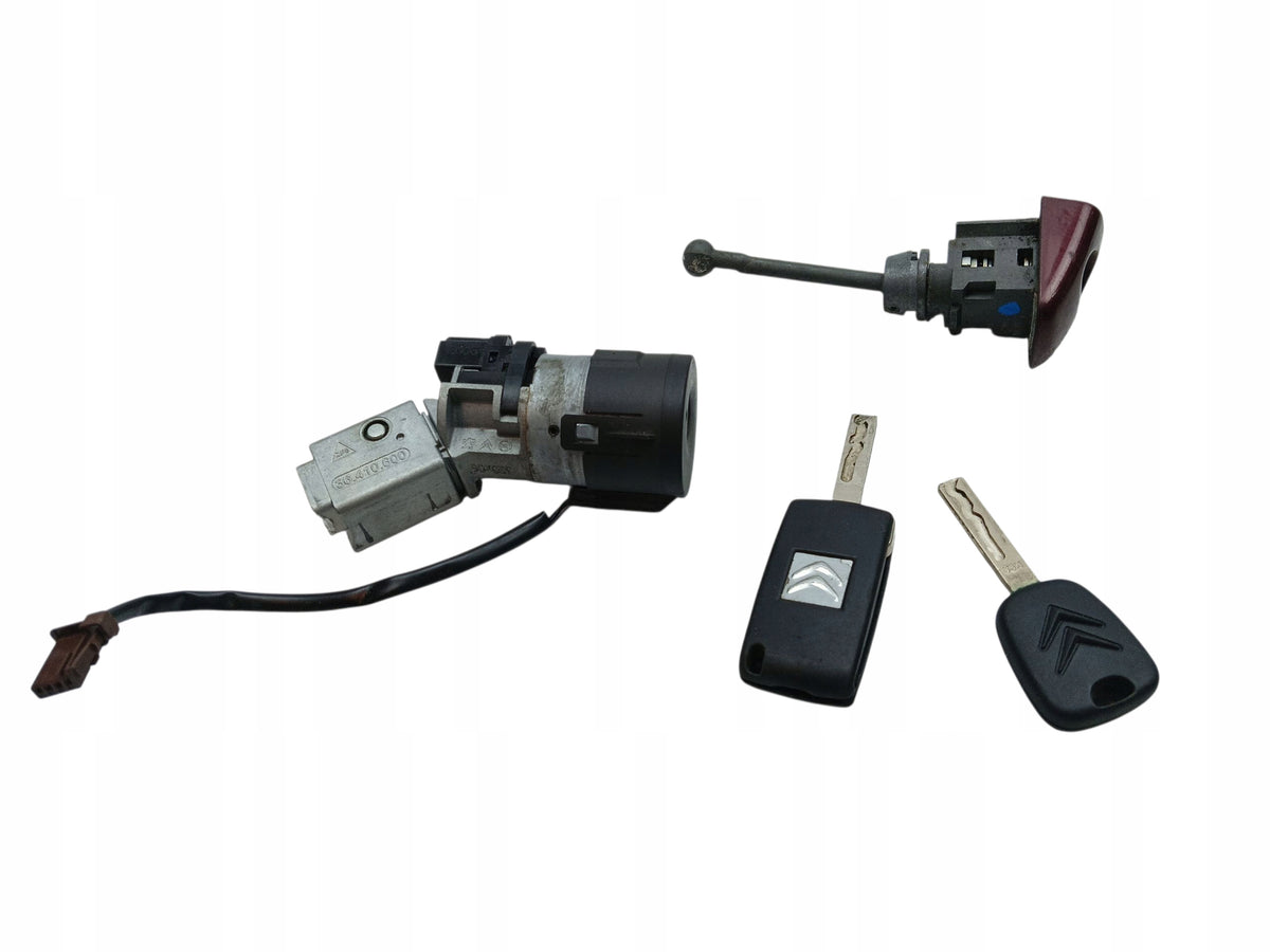 IGNITION 2X KEY INSERT CITROEN C4 PICASSO I (2006-2010) 9663123380