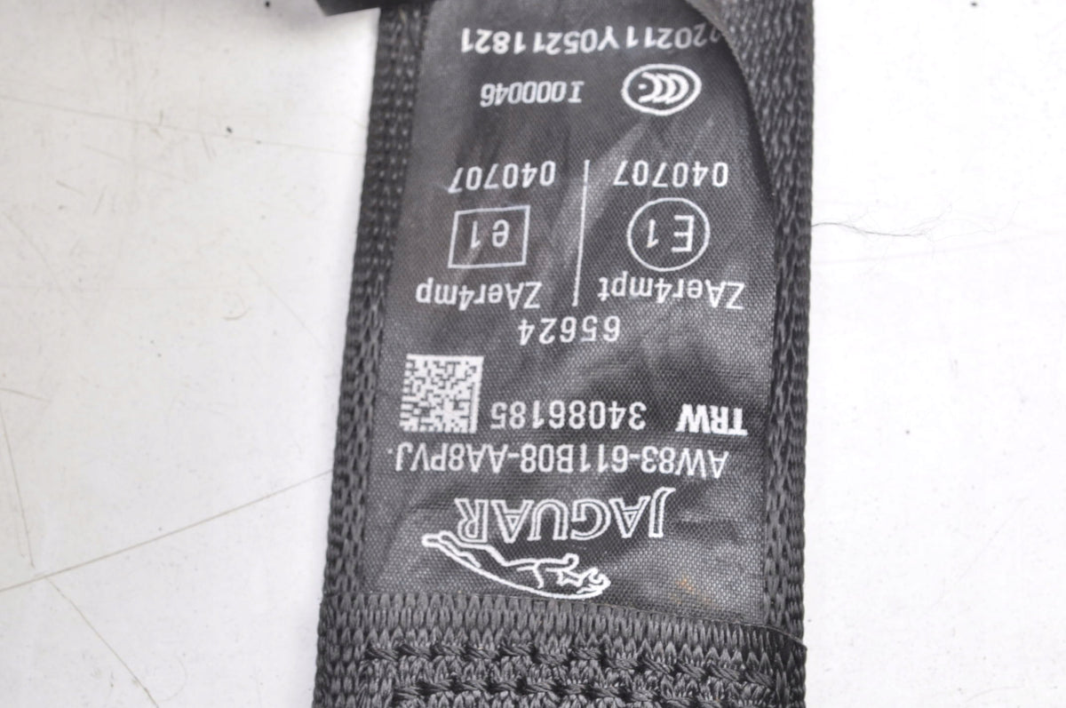 JAGUAR XKR SEAT BELT RIGHT FRONT AW83-611B08-AA