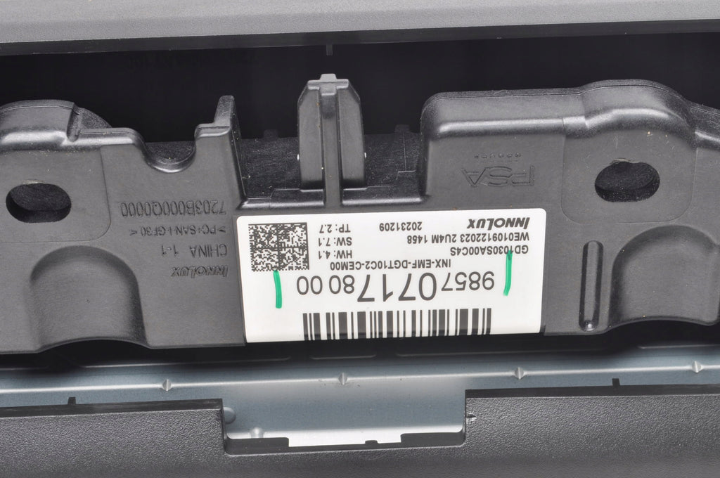 JEEP AVENGER FIAT 600 E DISPLAY NAVIGATION SCREEN 9857071780
