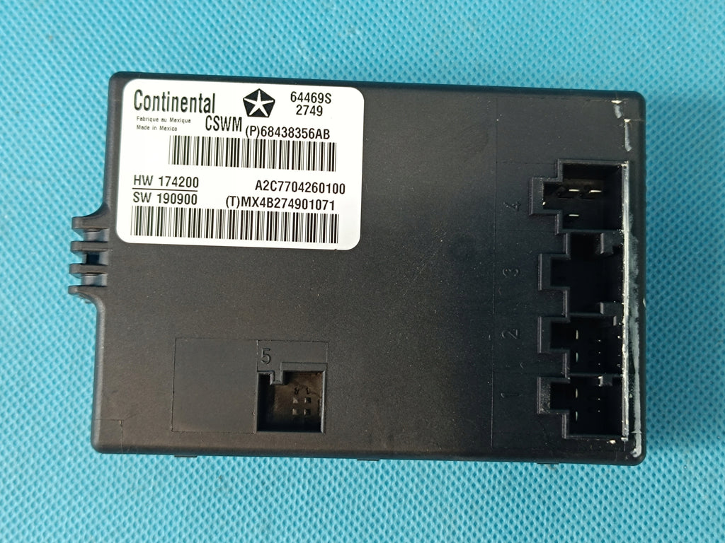 JEEP COMPASS 2 II 2.4 PB 182KM 4x4 2020 R SEAT MODULE 68438356AB