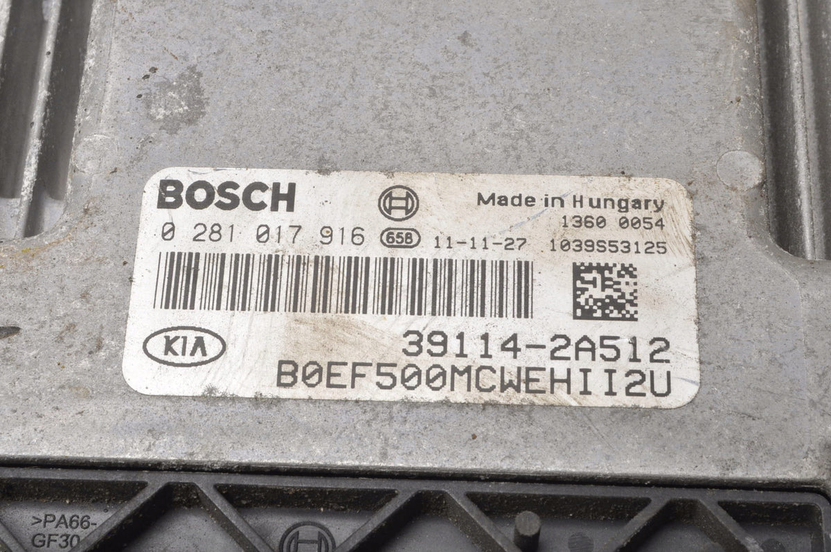 KIA CEED AND 1.6 CRDI ENGINE DRIVER 39114-2A512