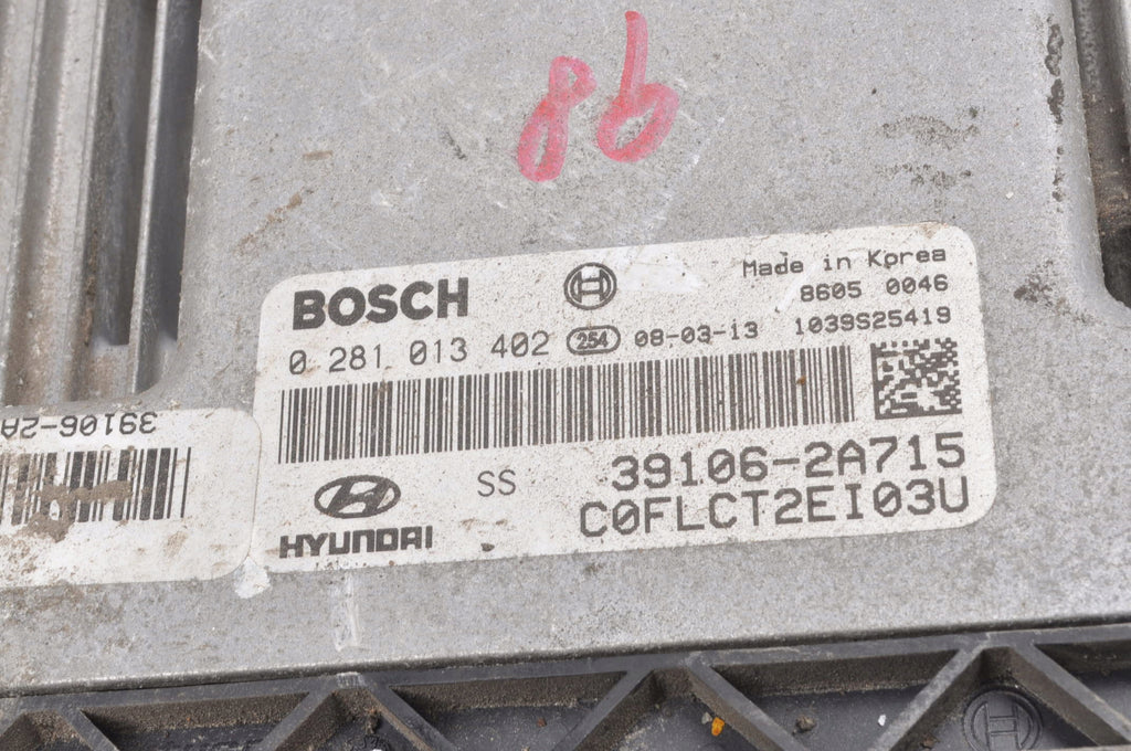 KIA CEED HYUNDAI I30 I 1.6 CDTI COMPUTER ENGINE DRIVER 39106-2A715