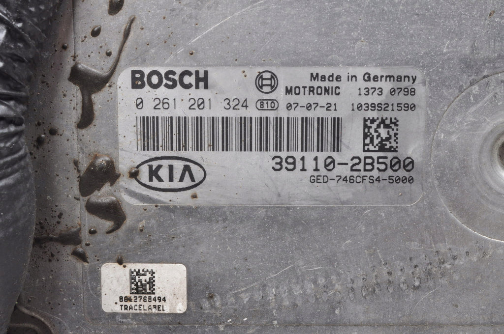 KIA CEED I 1.4 16V 109 KM COMPUTER ENGINE DRIVER 39110-2B500 0261201324