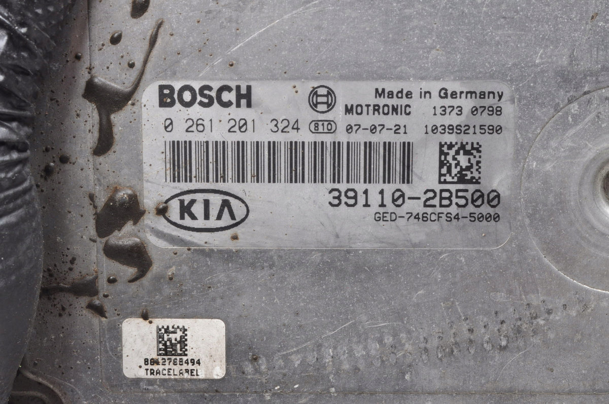 KIA CEED I 1.4 16V 109 KM COMPUTER ENGINE DRIVER 39110-2B500 0261201324