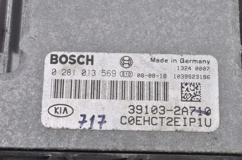 KIA CEED I 1.6 CDTI 115HP COMPUTER ENGINE DRIVER 39103-2A710